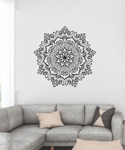 Mandalas Vinilo Decorativo 60 Cm Stickers. Color A Elección