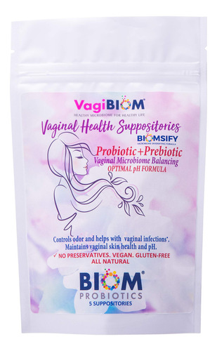 Supositorio Probitico Vaginal: Ph Vaginal Natural Y Rgimen D