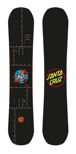 Tabla De Snowboard Santa Cruz Da Bomb Camber Tamaño De La Tabla De Snowboard 143 Cm