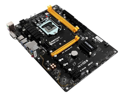 Motherboard Biostar Tb250-btc 2xddr4 6xpcie Usb3 Dvi Socket 