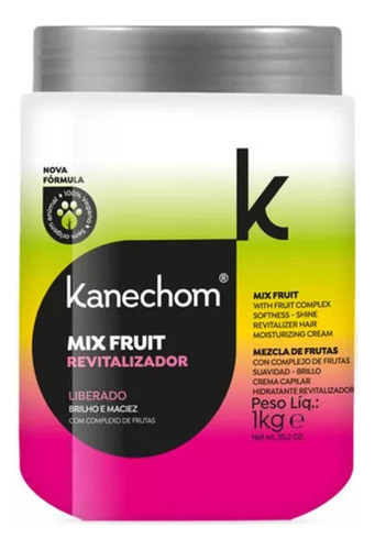 Kanechom Mix Frutal - Revitalizador Hidratante - X1000g