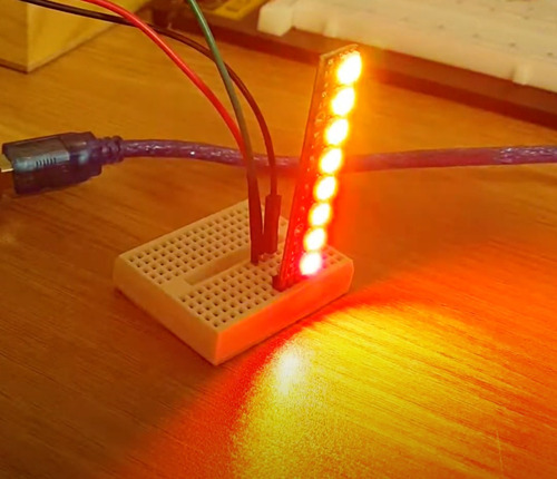 Adafruit - Barra Neopixel Stick - 8 X Leds 5050 Rgb Ws2812
