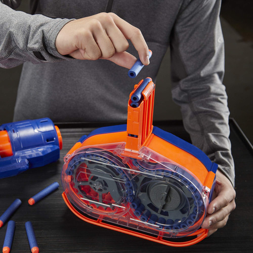 Nerf Elite Titan Cs-50 Blaster Motorizado Con 50 Dardos