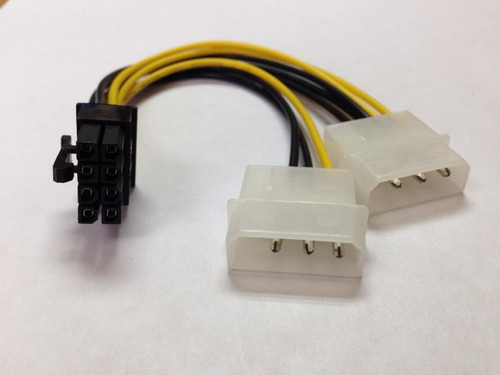 Imagen 2 de 4 de Adaptador Molex A 8 Pines Tarjeta De Video Videoking4 Tienda