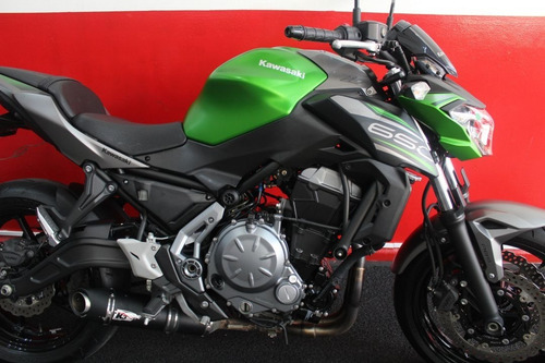 Imagem 9 de 11 de Kawasaki Z 650 Z650 Z-650 Abs 2020 Verde