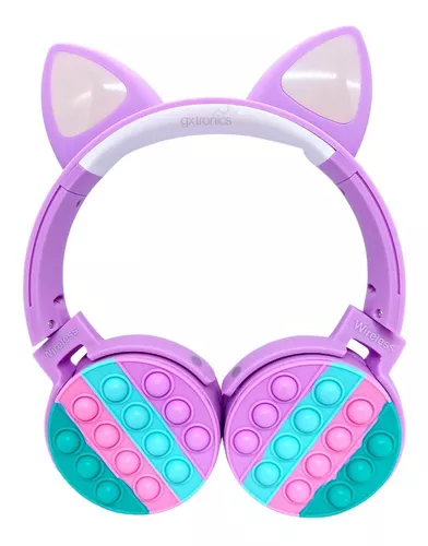 Auriculares inalámbricos con Bluetooth para niños, auriculares