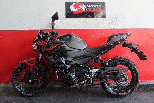 Imagem 4 de 11 de Kawasaki Z 400 Z400 Z-400 Abs 2020 Vermelha Vermelho
