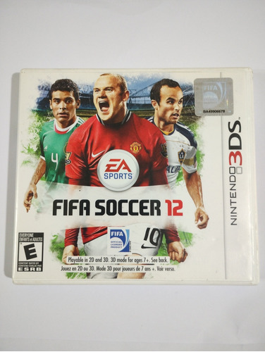 Fifa Soccer 12 Nintendo 3ds