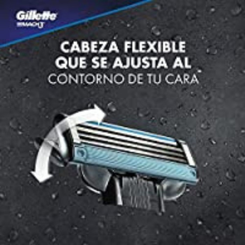 Carga Gillette Mach3 Sensitive 4 Unidades - Barbeador