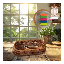 Comprar Azafate Para Productos Ovalada En Marron Y+post-it Adhesivos
