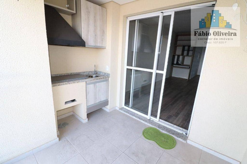 Imagem 9 de 30 de Apartamento Club View,com 3 Dormitórios À Venda, 90 M² Por R$ 650.000 - Vila América - Santo André/sp - Ap1739