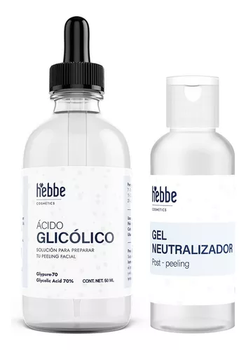 Acido glicolico 50% GLYCOLIC ACID 50 % Profesional puro ácido glicólico  Nuevo