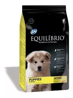 Alimento Equilibrio Premium para perro cachorro de raza mediana/grande sabor pollo en bolsa de 18kg