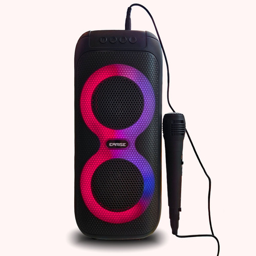 Bocinas Recargable Portátil Micrófono Karaoke Bluetooth K71