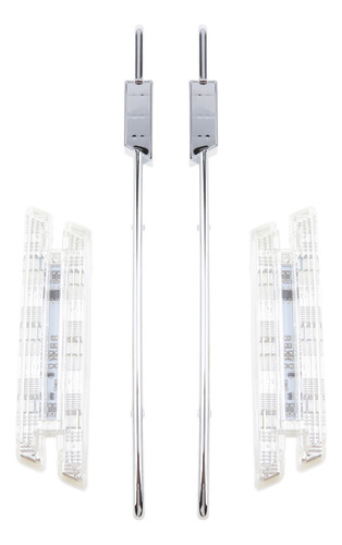 2x Lámpara De Señal De Lateral Para Auto, Lente