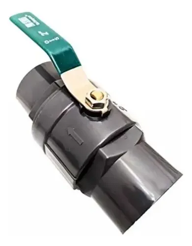 Válvula De Bola Motorizada PVC 2 Vías 50 Mm – 230 V Con Retorno Automático Cerrado Sin Corriente, IP67, Para Riego Y Piscinas – Manguito Adhesivo