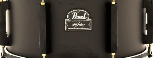 Caixa Pearl Signature Joey Jordison 13x6,5¨ Black Steel Pow