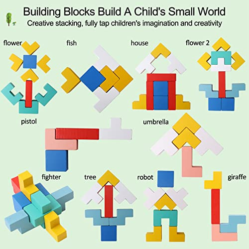 Juego De Bloques De Construcción Multifuncional Con Patrones