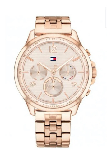 Reloj Tommy Hilfiger Mujer Harper 1782224 Acero Multifunción Color de la malla Rose Color del bisel Rosê Color del fondo Rosé