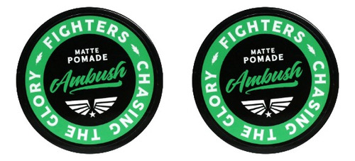 Cera Pomada Fighters Ambush Barbero Matte X 2 Unidades