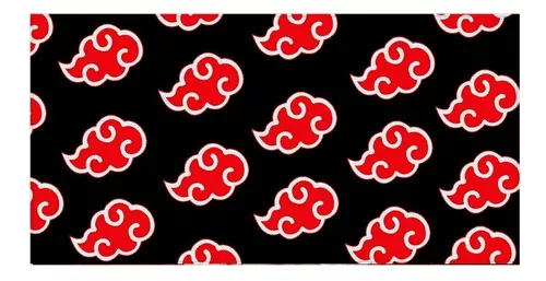 COMO DESENHAR O EMBLEMA DA AKATSUKI SUPER FÁCIL 