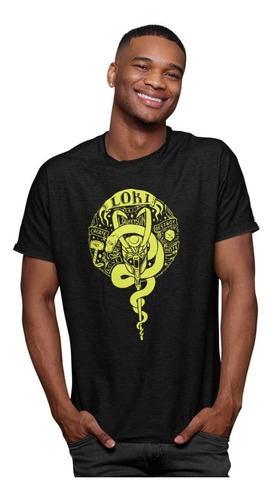 Camisa Algodão Premium Loki Vingadores Irmão Thor Marvel