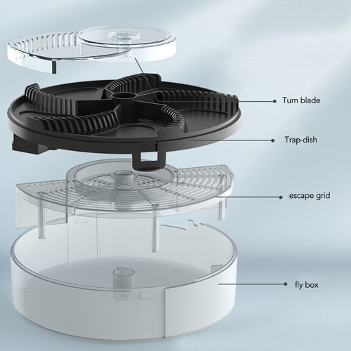 H+ - Atrapamoscas Eléctrico Automático Para Interiores Y
