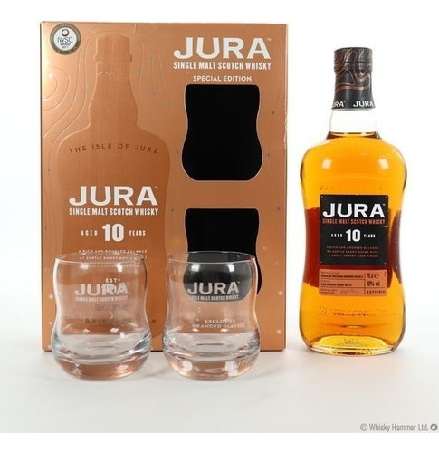 Whisky Jura 10 Años Con Vasos Los Dias Lanús