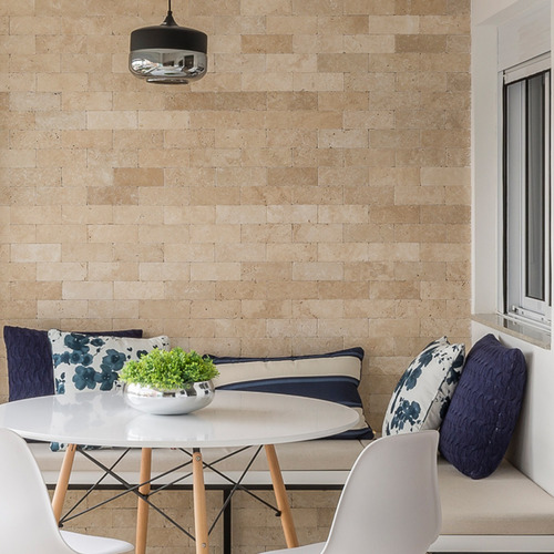 Pedra Travertino Lisa Travertino Brick Lisa Travertino 23x75