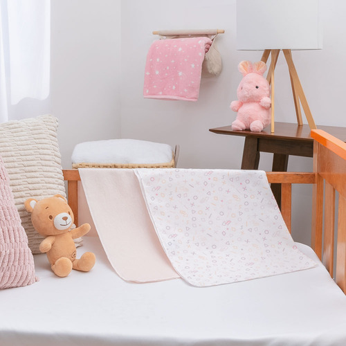 Set 2 Sabanitas Para Bebé Baby Mink Recién Nacido