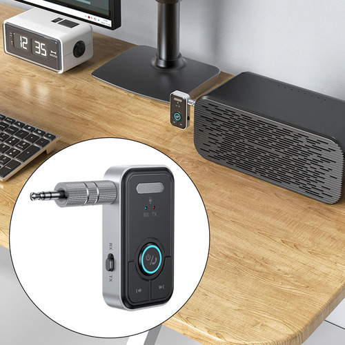 Adaptador De Audio Transceptor Bluetooth 5.3 Para