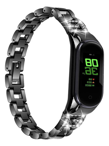 Correa De Reloj Mi Band 7, Pulsera De Diamantes De