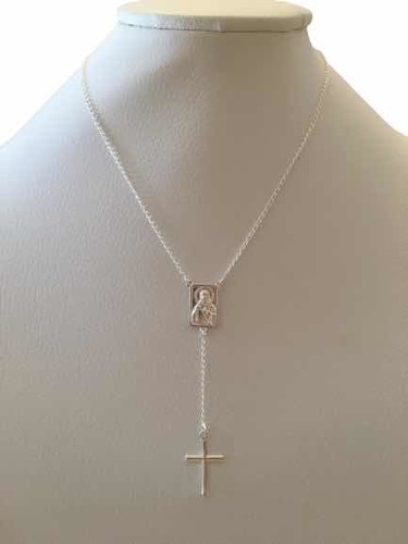 Collar Gargantilla De Jesúcristo Con Forma De Rosario