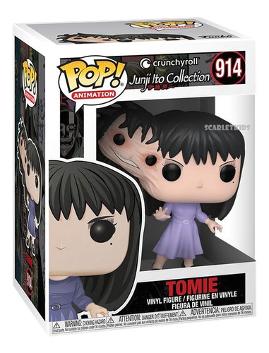 Funko Pop Junji Ito Collection Tomie 914 Original Scarlet 