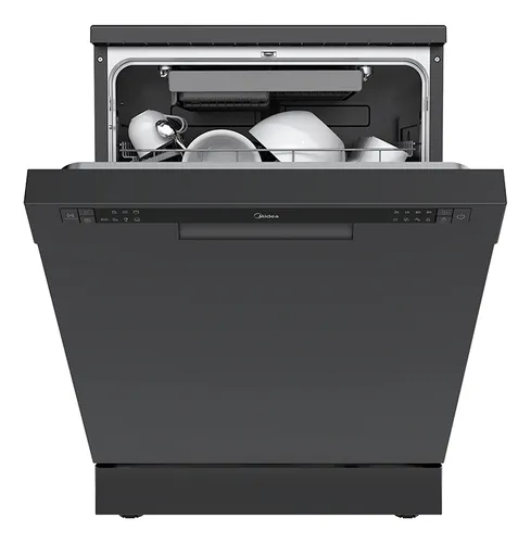 Lavavajillas Negro 14c Midea Mdwpf1401cb
