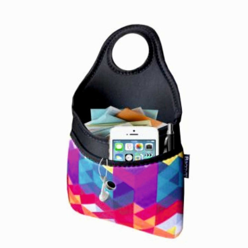 Bolsa Auto Organizador Multiuso Carbag Neopren Tetris Color