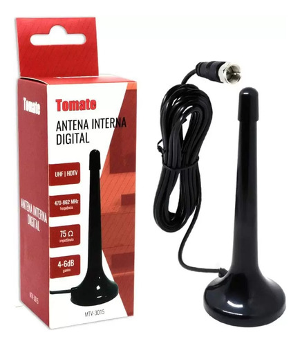 Antena Digital Mini Para Tv Interior Tomate - Sertel Shop