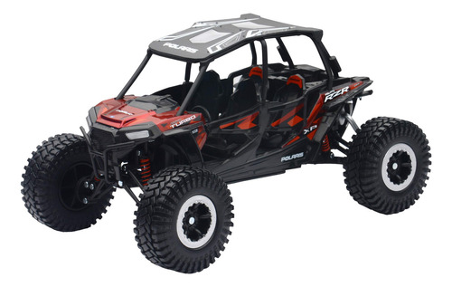 New-ray 959- 1:18 Utv Polaris Rzr 4 Turbo Xp Rc Rojo (b), U.