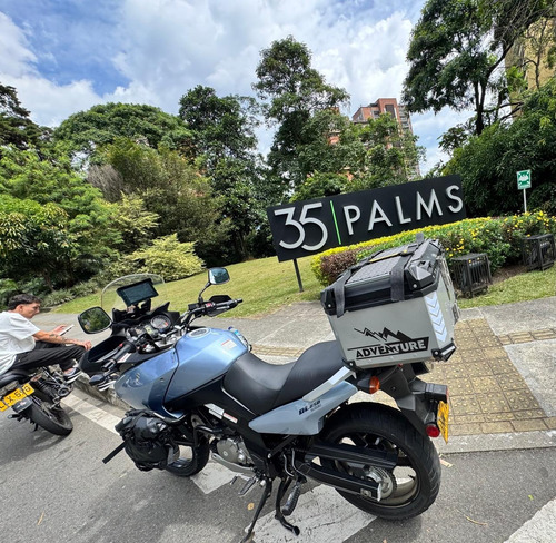 Vstrom 650 Dl Gris Celeste Estado Mecánico Impecable