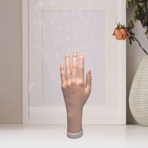 Realistic Female Hand Model Fake Hand For Photo Props Left