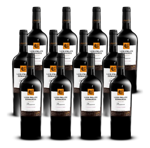 Vino Luis Felipe Edwards Reserva Carmenere, 12 Botellas