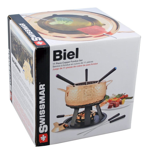 Set De Fondue De Carne De 11 Piezas De Swissmar (cobre)