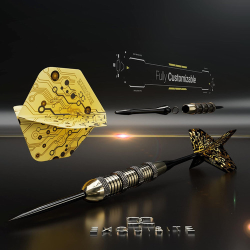 V Cc-exquisite Juego De Dardos Premium Punta De Acero -...