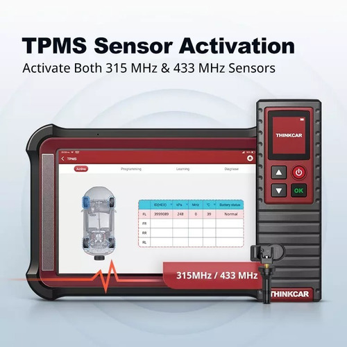 Programador De Sensores Tpms Thinkcar T-wand 200 G2