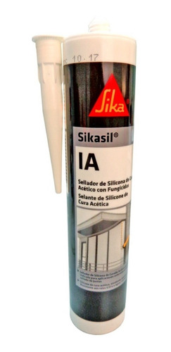 Sellante Sikasil Ia Color Blanco De 280ml Sika Construccion