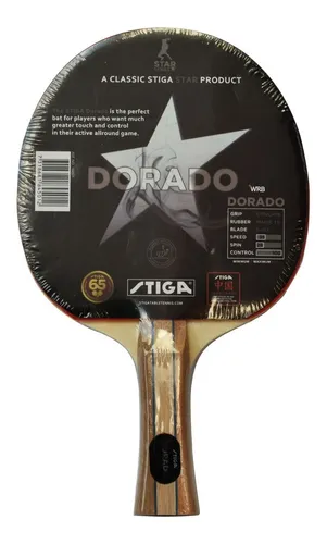Set 2 Paletas Ping Pong Stiga Dorado + 6 Pelotas Stiga Cup