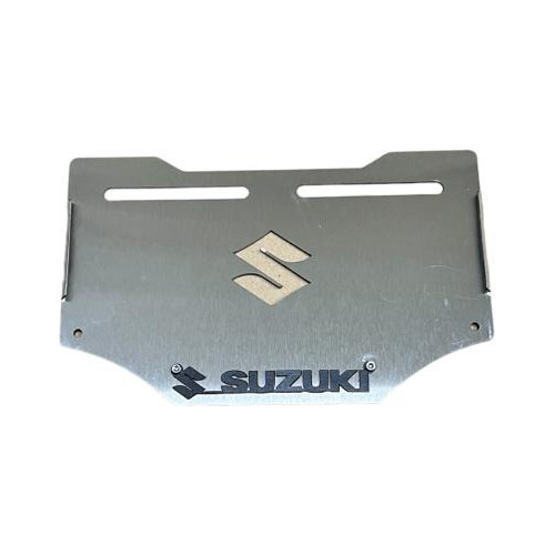 Portaplaca Suzuki 3d - Dos Piezas