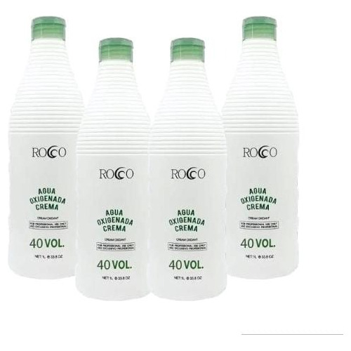 Pack X4 Crema De Agua Oxi-dantes 1000ml Vol.10% 20% 30% 40%