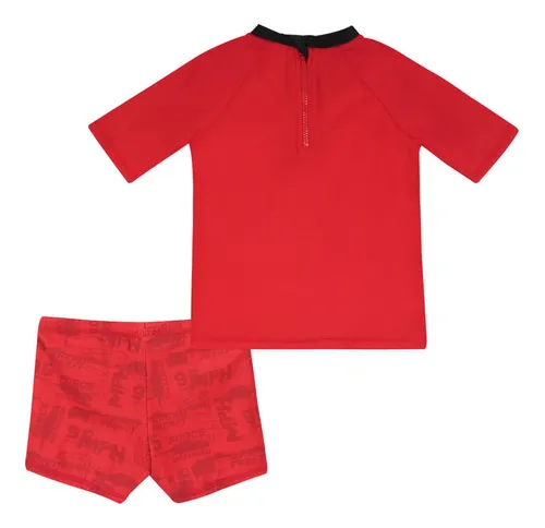 Traje De Baño Bebe Niño Set Uv 50+ Disney Cars