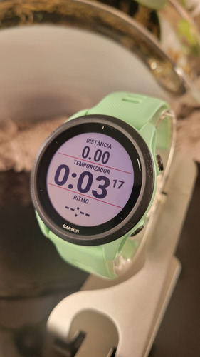 Relógio Garmin Forerunner 745 Music ( 645, 945, 245) Verde-claro
